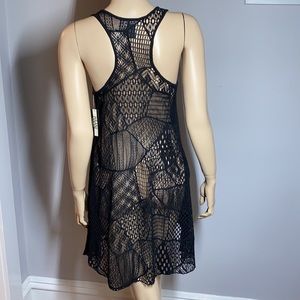Crochet Knit Coverup Dress